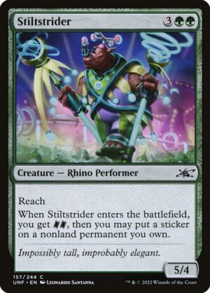 Stiltstrider<br /><span class="collector-number">Collector No. 157</span>