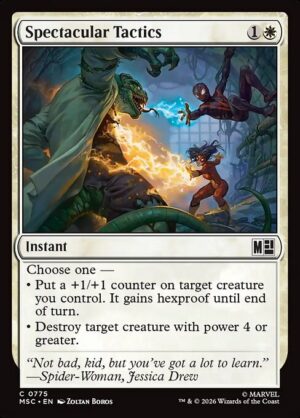 Spectacular Tactics - Foil<br /><span class="collector-number">Collector No. 775</span>
