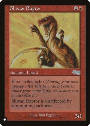 Shivan Raptor<br /><span class="collector-number">Collector No. USG-215</span>
