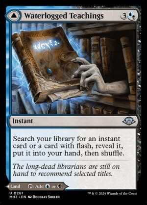 Waterlogged Teachings // Inundated Archive<br /><span class="collector-number">Collector No. 261</span>