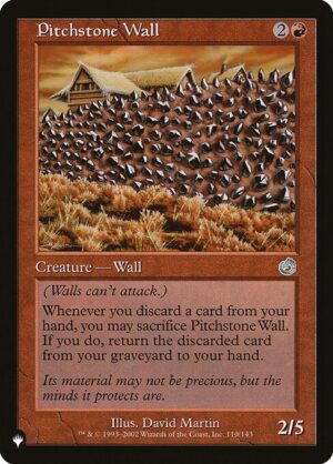 Pitchstone Wall<br /><span class="collector-number">Collector No. TOR-110</span>