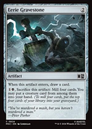 Eerie Gravestone - Foil<br /><span class="collector-number">Collector No. 824</span>