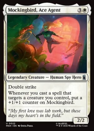 Mockingbird, Ace Agent - Foil<br /><span class="collector-number">Collector No. 22</span>