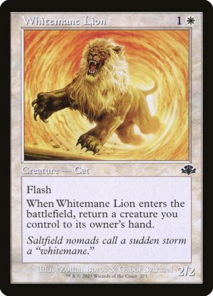 Whitemane Lion - Foil<br /><span class="collector-number">Collector No. 277</span>