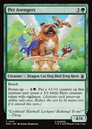 Pet Avengers - Foil<br /><span class="collector-number">Collector No. 178</span>