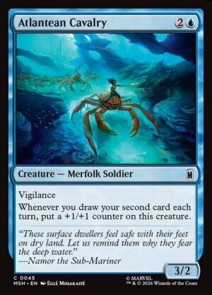 Atlantean Cavalry - Foil<br /><span class="collector-number">Collector No. 45</span>