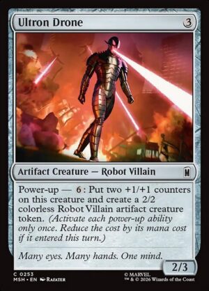 Ultron Drone - Foil<br /><span class="collector-number">Collector No. 253</span>