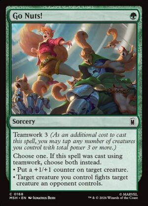 Go Nuts! - Foil<br /><span class="collector-number">Collector No. 168</span>