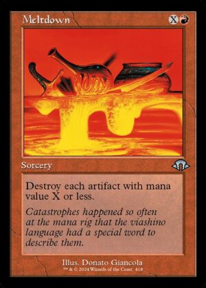 Meltdown<br /><span class="collector-number">Collector No. 418</span>