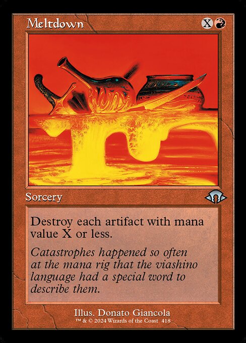 Meltdown<br /><span class="collector-number">Collector No. 418</span>