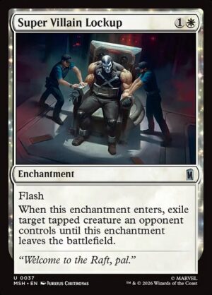 Super Villain Lockup - Foil<br /><span class="collector-number">Collector No. 37</span>