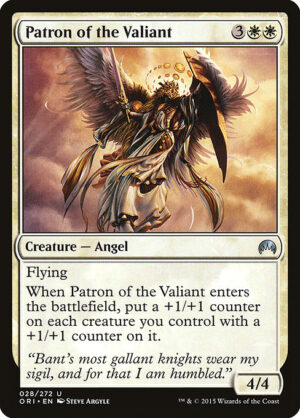 Patron of the Valiant<br /><span class="collector-number">Collector No. 28</span>