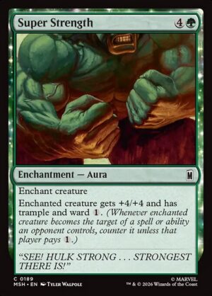 Super Strength - Foil<br /><span class="collector-number">Collector No. 189</span>