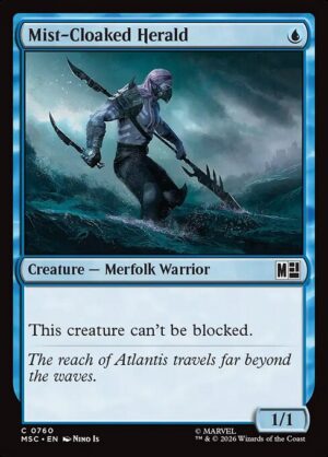Mist-Cloaked Herald - Foil<br /><span class="collector-number">Collector No. 760</span>