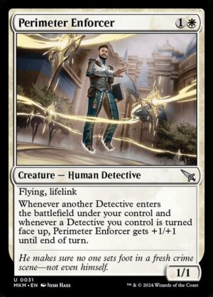 Perimeter Enforcer - Foil<br /><span class="collector-number">Collector No. 31</span>