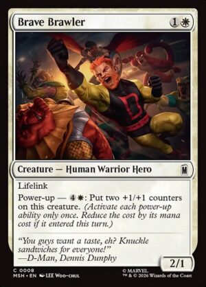 Brave Brawler - Foil<br /><span class="collector-number">Collector No. 8</span>