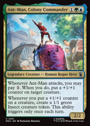 Ant-Man, Colony Commander - Foil<br /><span class="collector-number">Collector No. 201</span>