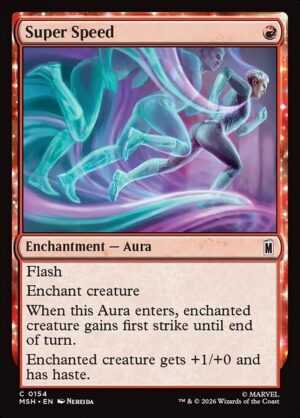 Super Speed - Foil<br /><span class="collector-number">Collector No. 154</span>