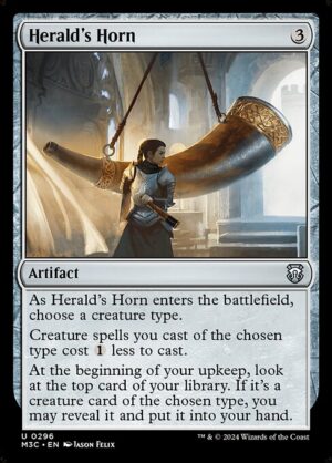 Herald's Horn<br /><span class="collector-number">Collector No. 296</span>