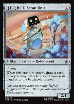 H.E.R.B.I.E. Scout Unit - Foil<br /><span class="collector-number">Collector No. 247</span>