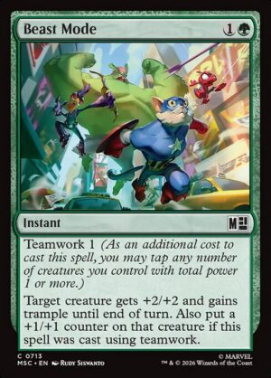 Beast Mode - Foil<br /><span class="collector-number">Collector No. 713</span>