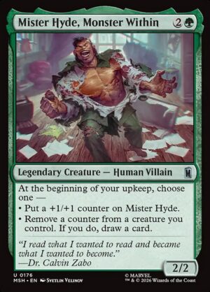 Mister Hyde, Monster Within - Foil<br /><span class="collector-number">Collector No. 176</span>