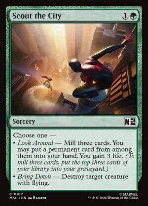 Scout the City - Foil<br /><span class="collector-number">Collector No. 817</span>