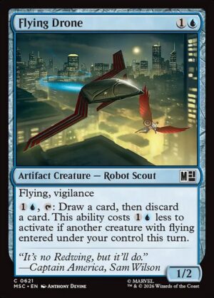 Flying Drone - Foil<br /><span class="collector-number">Collector No. 621</span>