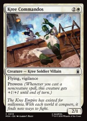 Kree Commandos - Foil<br /><span class="collector-number">Collector No. 19</span>