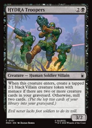 HYDRA Troopers - Foil<br /><span class="collector-number">Collector No. 101</span>