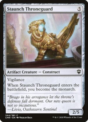 Staunch Throneguard<br /><span class="collector-number">Collector No. 344</span>