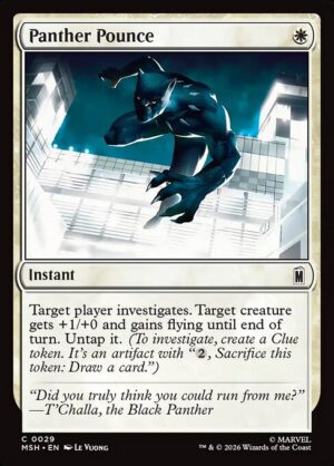 Panther Pounce - Foil<br /><span class="collector-number">Collector No. 29</span>