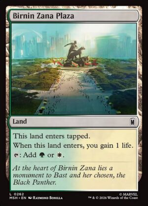 Birnin Zana Plaza - Foil<br /><span class="collector-number">Collector No. 262</span>