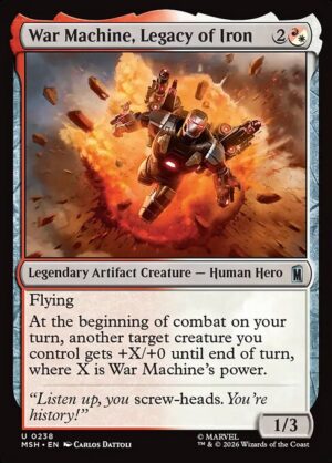 War Machine, Legacy of Iron - Foil<br /><span class="collector-number">Collector No. 238</span>
