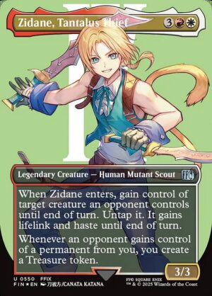 Zidane, Tantalus Thief Surge - Surge Foil<br /><span class="collector-number">Collector No. 550</span>