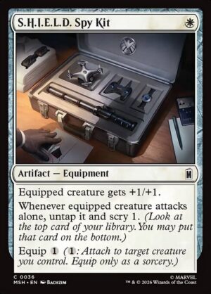 S.H.I.E.L.D. Spy Kit - Foil<br /><span class="collector-number">Collector No. 36</span>