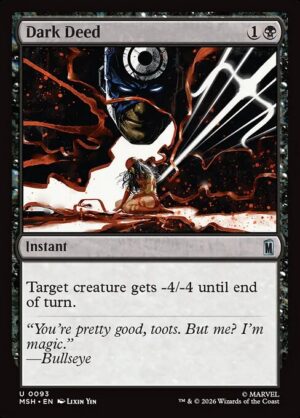 Dark Deed - Foil<br /><span class="collector-number">Collector No. 93</span>