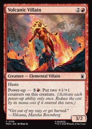 Volcanic Villain - Foil<br /><span class="collector-number">Collector No. 159</span>