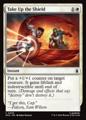 Take Up the Shield - Foil<br /><span class="collector-number">Collector No. 39</span>