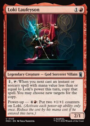Loki Laufeyson - Foil<br /><span class="collector-number">Collector No. 143</span>