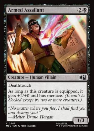 Armed Assailant - Foil<br /><span class="collector-number">Collector No. 647</span>