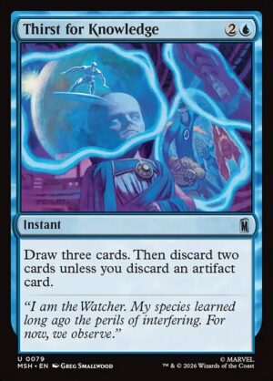 Thirst for Knowledge - Foil<br /><span class="collector-number">Collector No. 79</span>