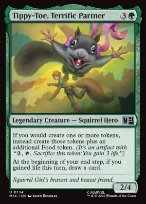 Tippy-Toe, Terrific Partner - Foil<br /><span class="collector-number">Collector No. 734</span>
