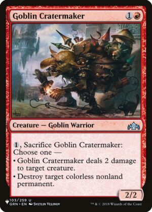 Goblin Cratermaker<br /><span class="collector-number">Collector No. GRN-103</span>