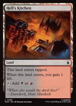 Hell's Kitchen - Foil<br /><span class="collector-number">Collector No. 268</span>