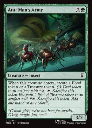 Ant-Man's Army - Foil<br /><span class="collector-number">Collector No. 161</span>