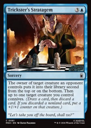 Trickster's Stratagem - Foil<br /><span class="collector-number">Collector No. 81</span>