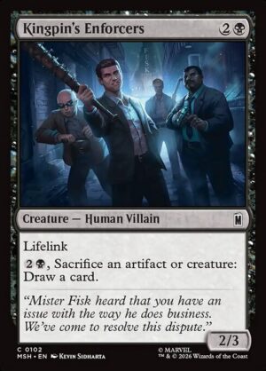 Kingpin's Enforcers - Foil<br /><span class="collector-number">Collector No. 102</span>