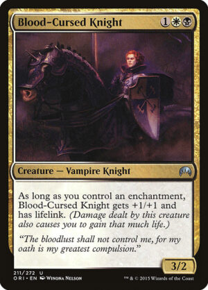 Blood-Cursed Knight<br /><span class="collector-number">Collector No. 211</span>