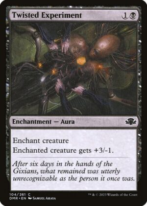 Twisted Experiment - Foil<br /><span class="collector-number">Collector No. 104</span>